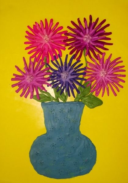 Коллективная осенняя поделка