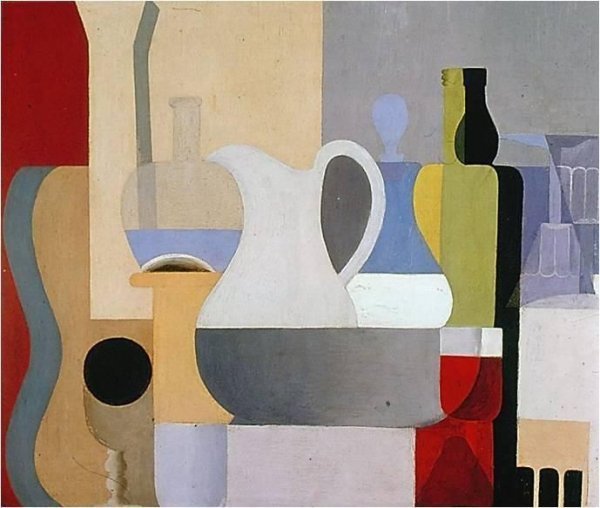 Натюрморт в стиле кубизм