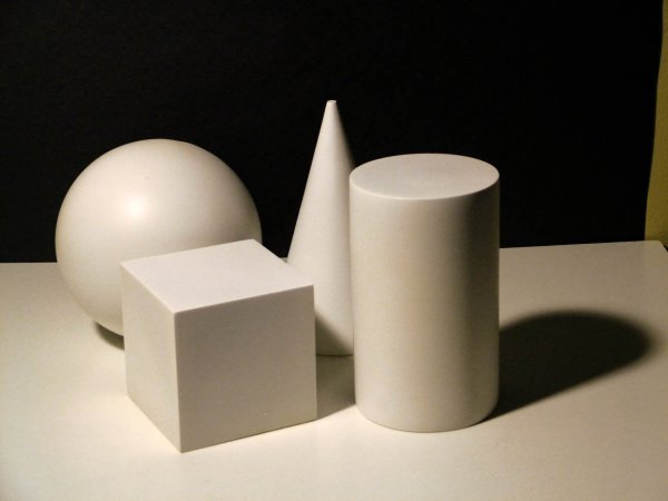 Геометрический натюрморт постановка