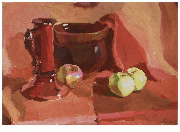 Многоплановый натюрморт