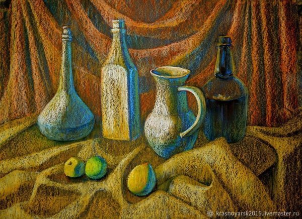 В одной цветовой гамме натюрморт (50 фото)