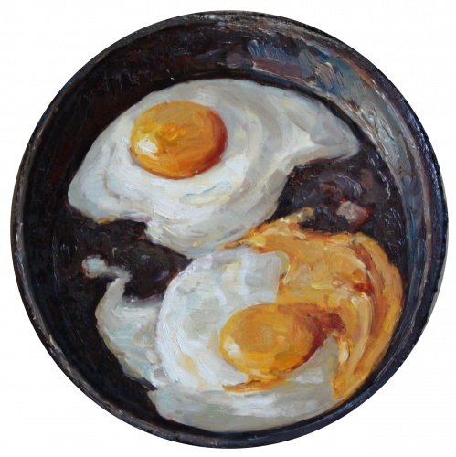 Художник Ревякин яичница