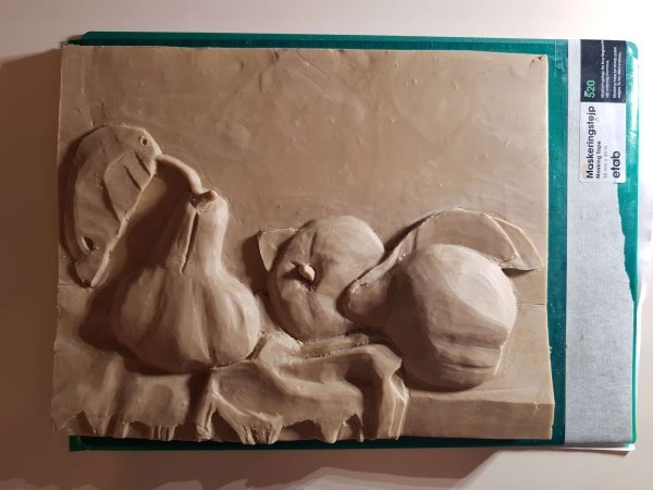 Натюрморт из соленого теста