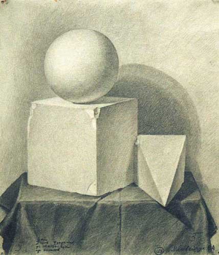 Геометрия натюрморт (47 фото)