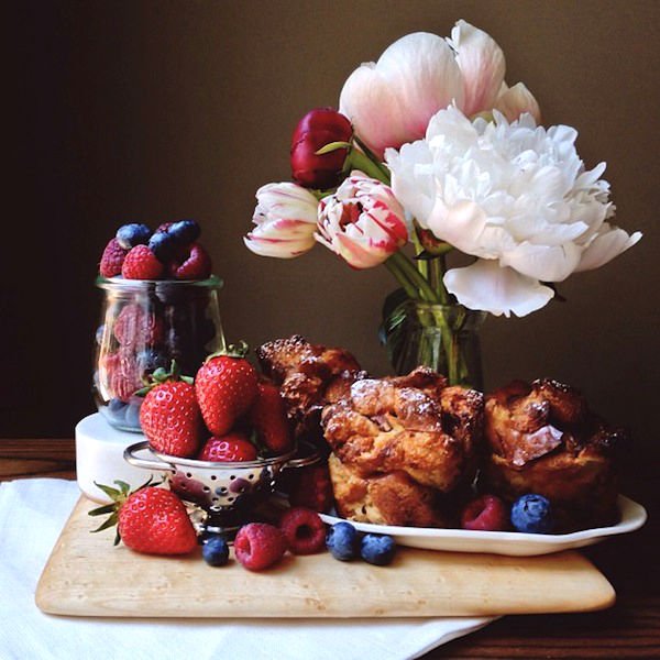 Цветы и еда