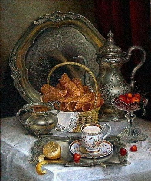 Дмитрий Анненков художник картины яблоки