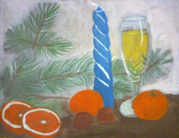 Новогодний натюрморт