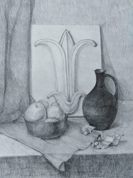 Натюрморты карандашом Юрий Кушевский