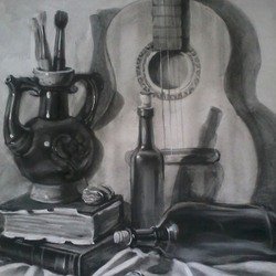 Тематический натюрморт живопись