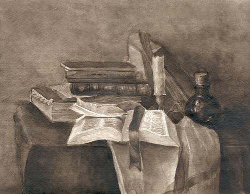 Ученический натюрморт