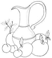 Раскраска натюрморт с ф