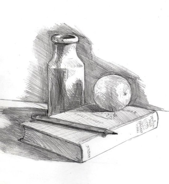 Натюрморты карандашом Юрий Кушевский