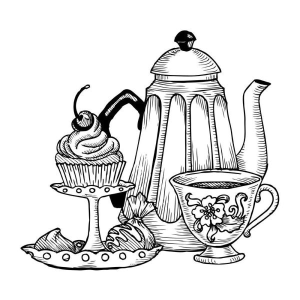 Бытовой натюрморт карандашом легко