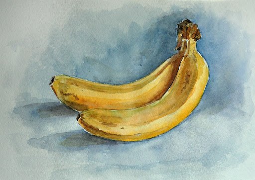 Фрукты карандашом