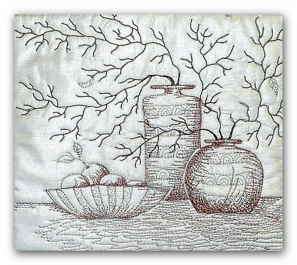 Рисование натюрморт с хлебом