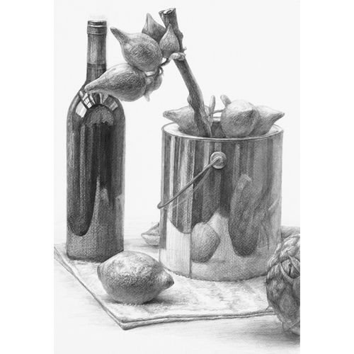 Зарисовки стеклянных предметов