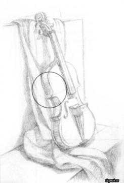 Скрипка в перспективе