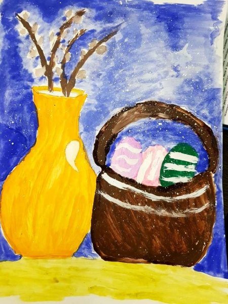 Елизавета Мелкозерова натюрморт