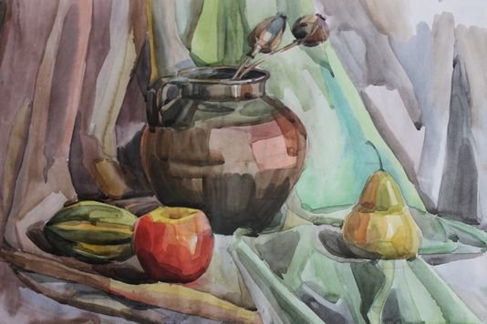 Натюрморт Академическая живопись Репина