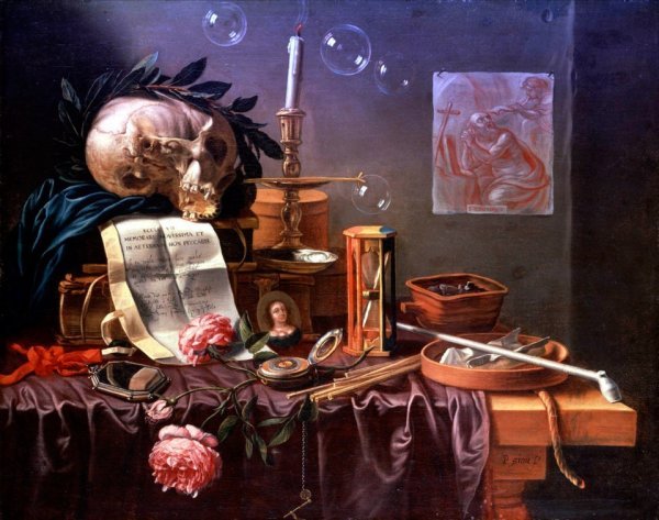 Ученый натюрморт (Ванитас, суета)