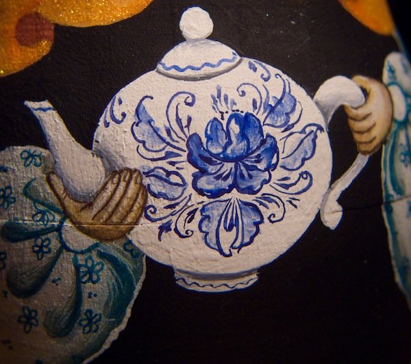 Сахарница раскраска для детей