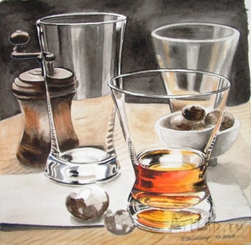 Стеклянные предметы