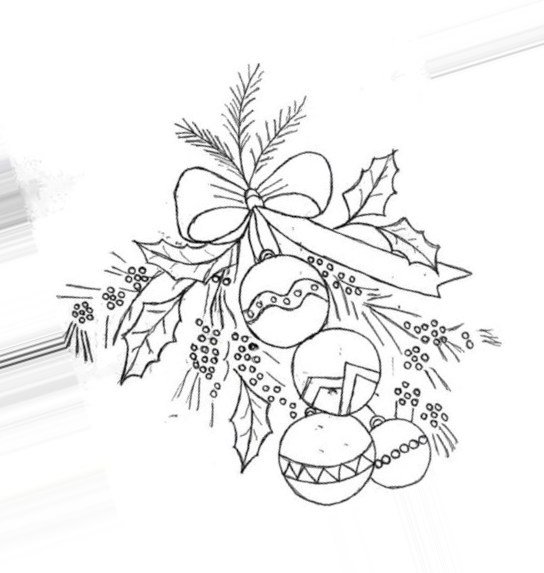 Новогодние подарки раскраска