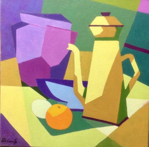 Кубизм картины Пикассо цветы