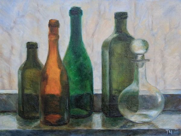 Контражур акварелью