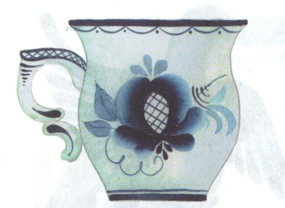 Кувшин Гжель 5 класс