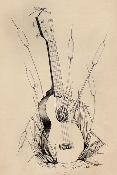 Натюрморт с гитарой