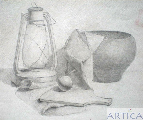 Рисование предметов в перспективе