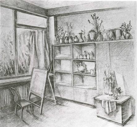 Наброски интерьера