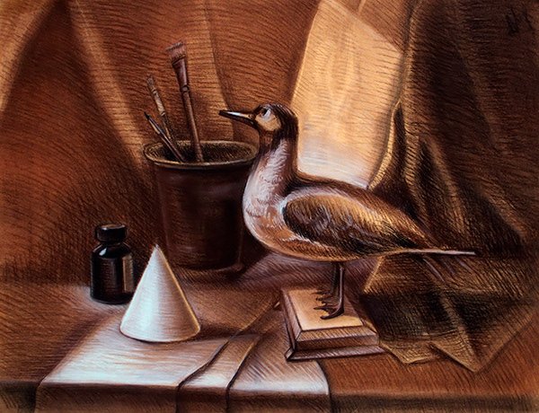 Что такое сангина для рисования в детском