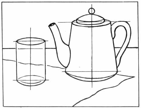 Натюрморт рисунок