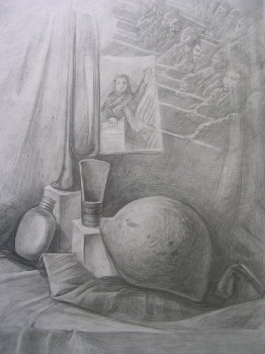 Воздушная перспектива в натюрморте