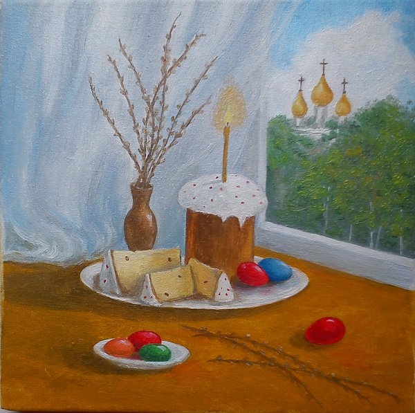 Рисунок на Пасху