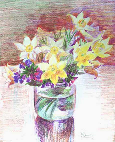 Вера Дунаева акварель