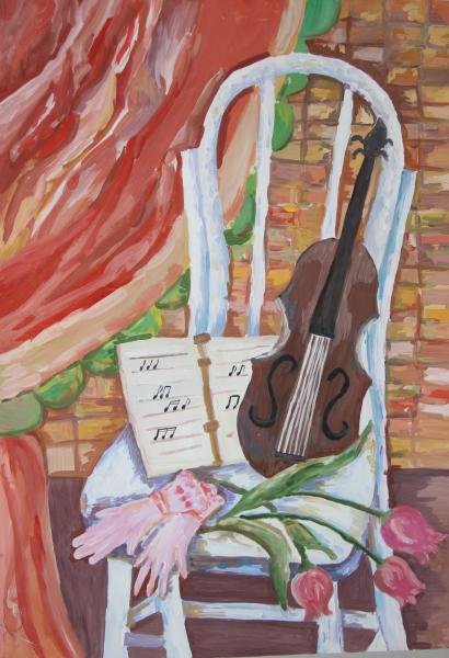 Тематический натюрморт театр