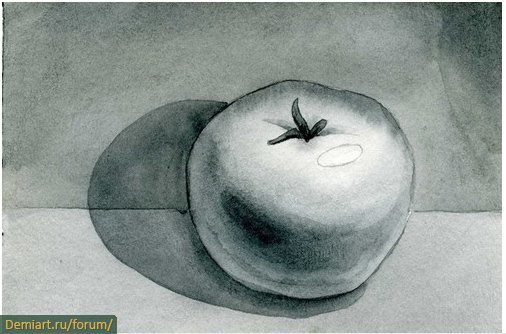 Фрукты и овощи акварелью