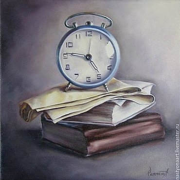 Будильник живопись