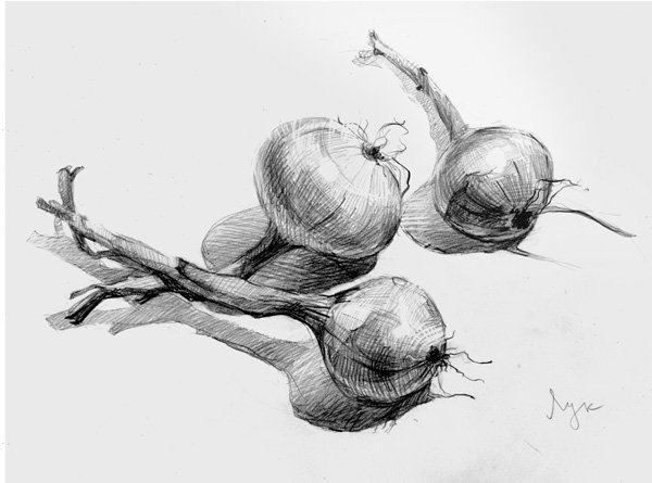 Декоративная Графика фрукты