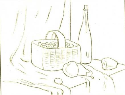 Раскраска Пасхальный кулич