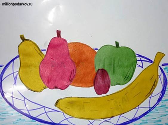 Рисование с детьми натюрморт