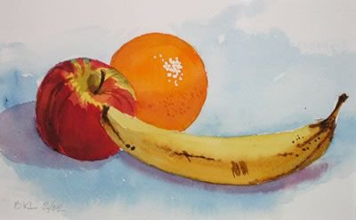 Натюрморт с бананами