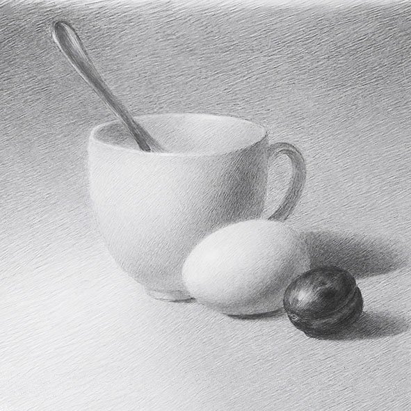 Рисование с натуры фрукты