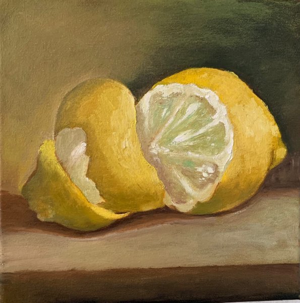Лимоны маслом голландская живопись Фальк