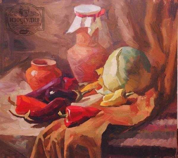 Драпировка натюрморт Андрияка