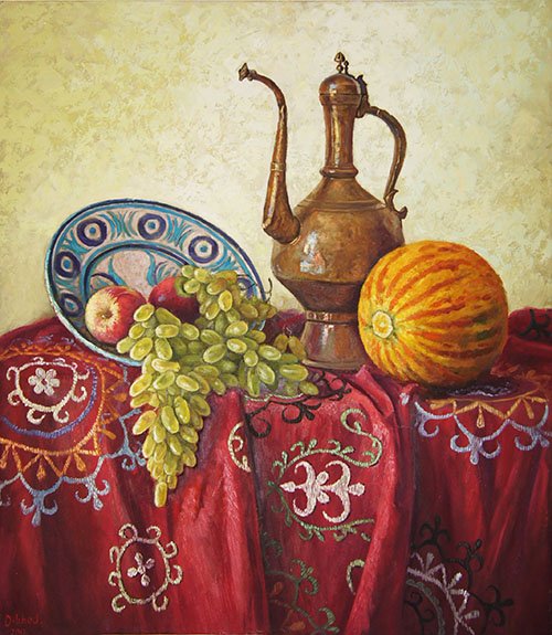 Живопись натюрморта в Узбекистане