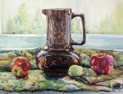 Натюрморт контражур Этюд